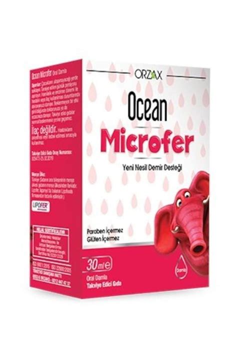 ocean microfer demir damla bebeklerde kullanımı